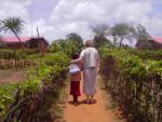 Carol and friend at Nyumbani Village Carol and friend at Nyumbani Village